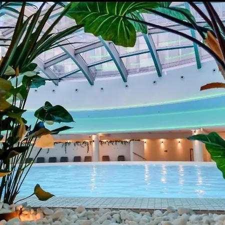 Hanza Tower White Pool Jacussi Sauna Apartament *